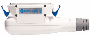 The CoolAdvantage Coolsculpting applicator is typically used on clients who need to “de-bulk” the area before “sculpting” This is the largest CoolSculpting applicator in our arsenal.