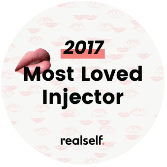 Congrats to Dominique Well, ARNP for being awarded the most loved injector award for 2017 by her patients at Real Self.