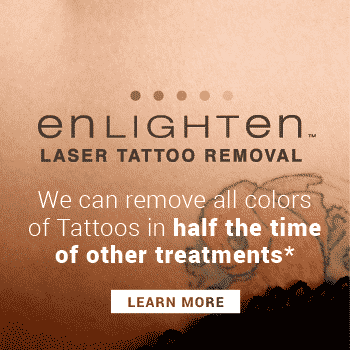 Ready to get rid of that tattoo? With pico technology we can remove all colors on all skin types in half the time of other treatments. Call 206-935-5689 to schedule your consultation.