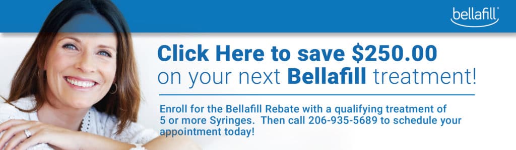 Save on your next Bellafill treatment at Well Medical Arts in Seattle. We are a top 1% in the Nation Bellafill clinic.