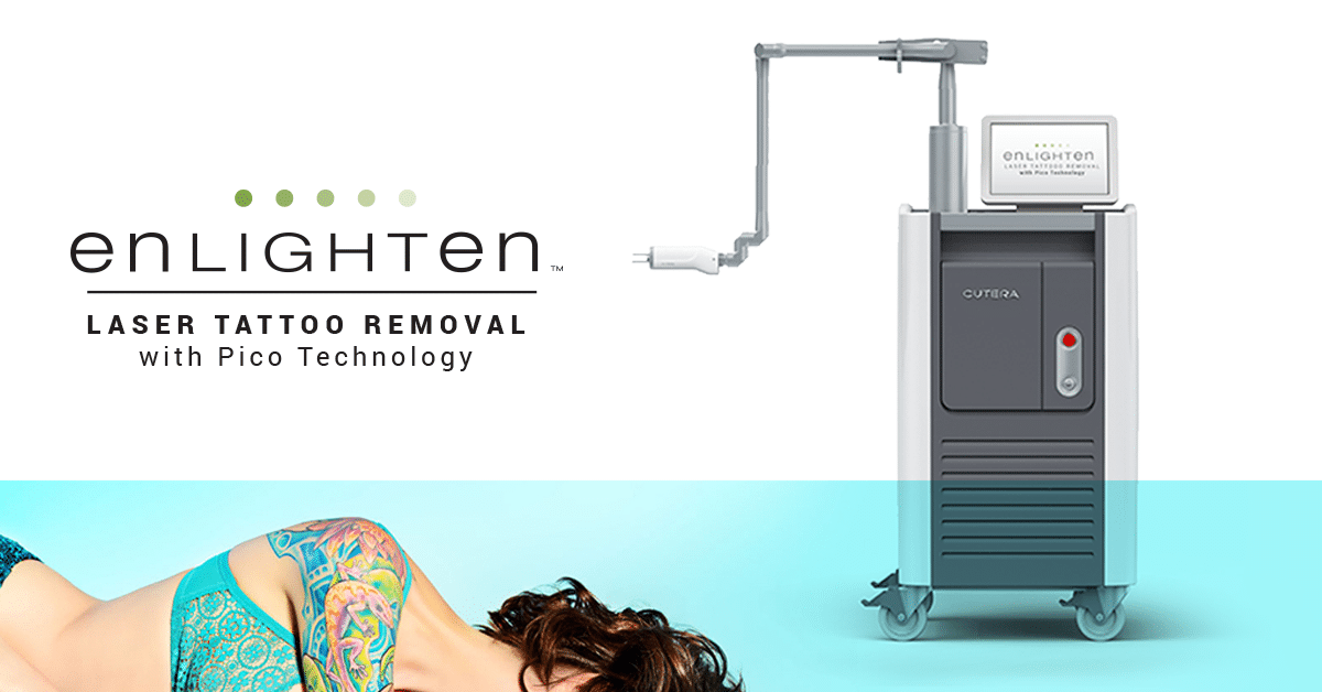 We feature the Cutera enlighten for our Laser Tattoo Removal Treatments in Seattle at Well Medical Arts